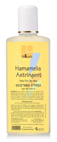 Astringent-Hamamelis Tonic For Oily SkinDr. Kadir 250 мл. Astringent-Hamamelis Tonic For Oily SkinDr. Kadir 250 мл.