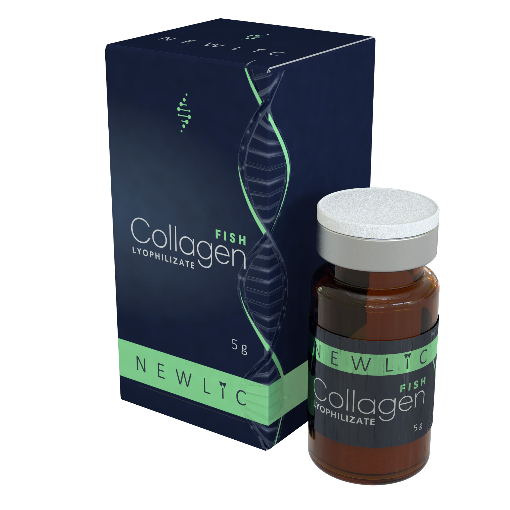 Newlic COLLAGEN fish
